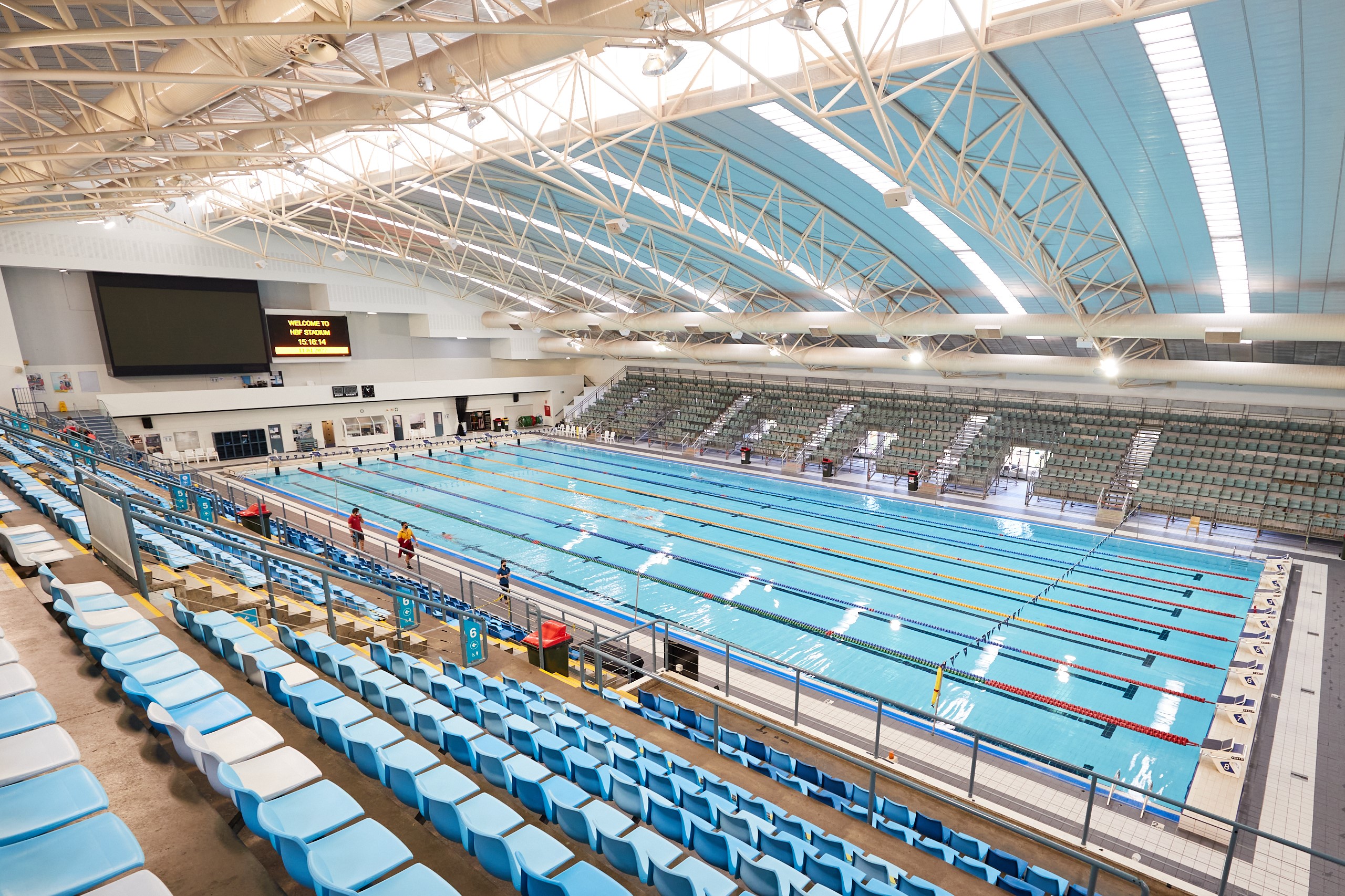 HBF Stadium 50m indoor 8 lane pool