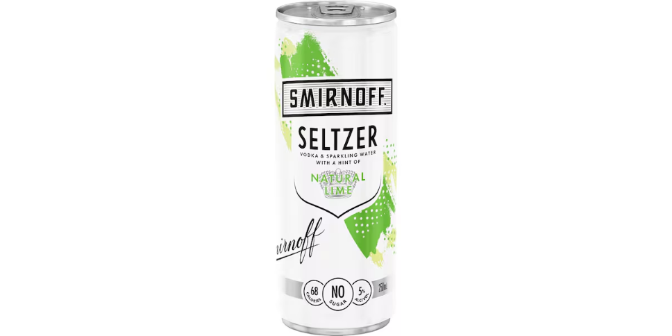 Smirnoff Seltzer Classic Lime