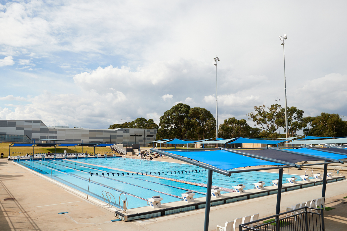 HBF Stadium outdoor 10 lane pool